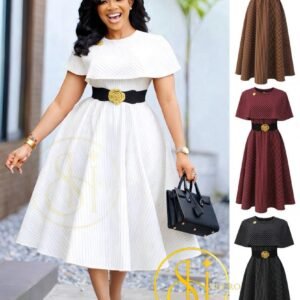 Robe Élégance Plissée Femme