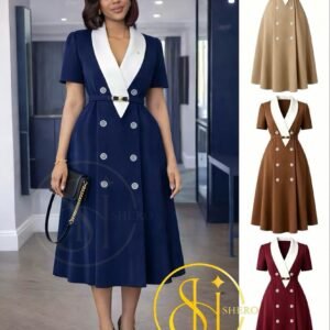 Robe Élégance Classique Femme