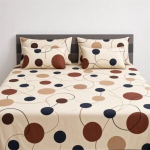 Draps 2 places + 4 taies
