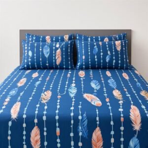Draps 3 places + 4 taies