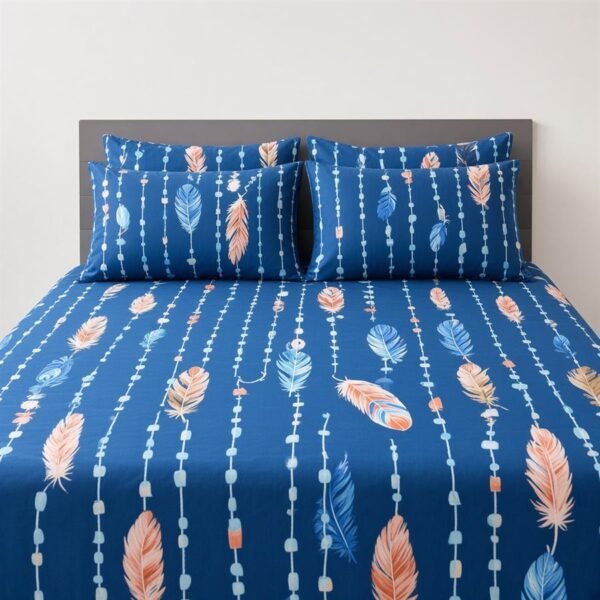 Draps 3 places + 4 taies